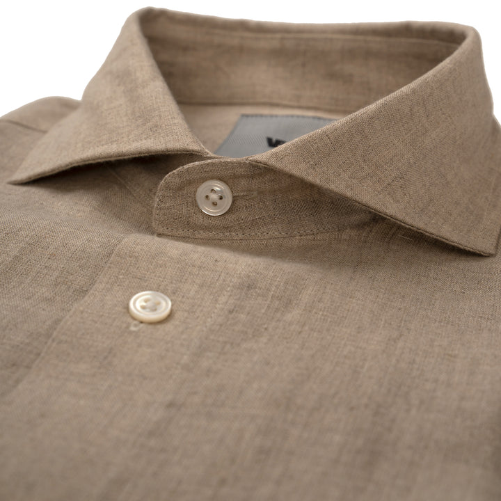 Sand Pure Linen Shirt