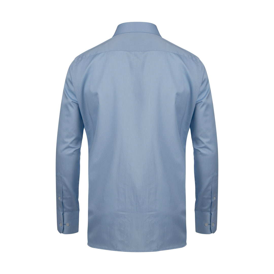 Mid Blue Royal Giza Tailored Fit Shirt