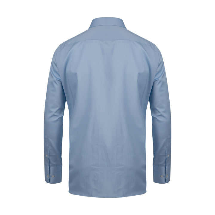 Mid Blue Royal Giza Tailored Fit Shirt