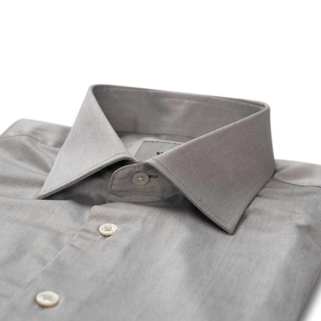 Grey Royal Giza Tailored Fit Shirt